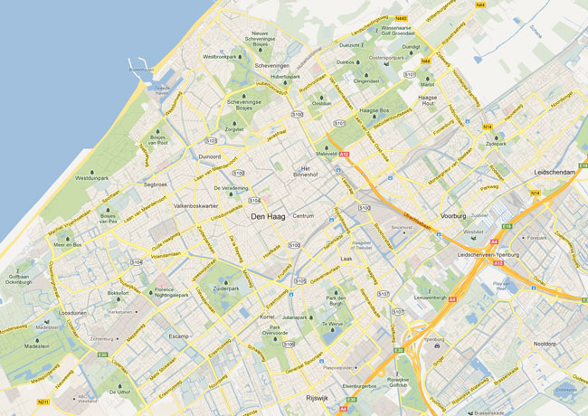 Den Haag Beschermd Stadsgezichten Image Map