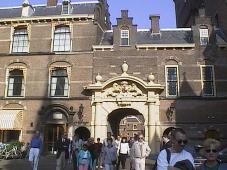 genomen in de richting Mauritshuis