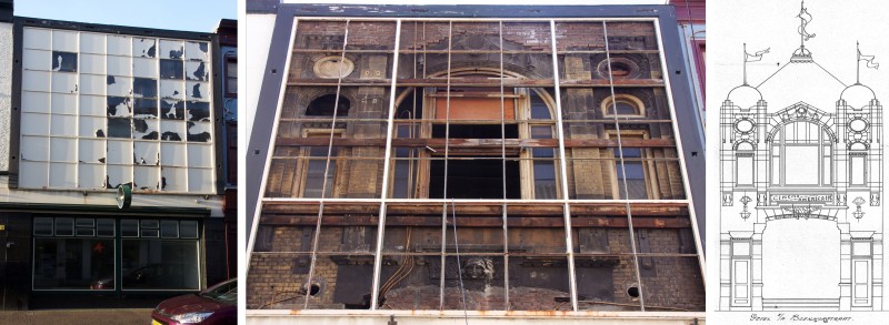 compilatie Boekhorstraat 47, Voormalige Bioscoop Thalia