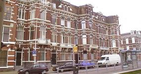 v.l.n.r. Koninginnegracht 102 t/m 106