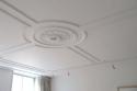 stucplafond achterhuis, kamer begane grond